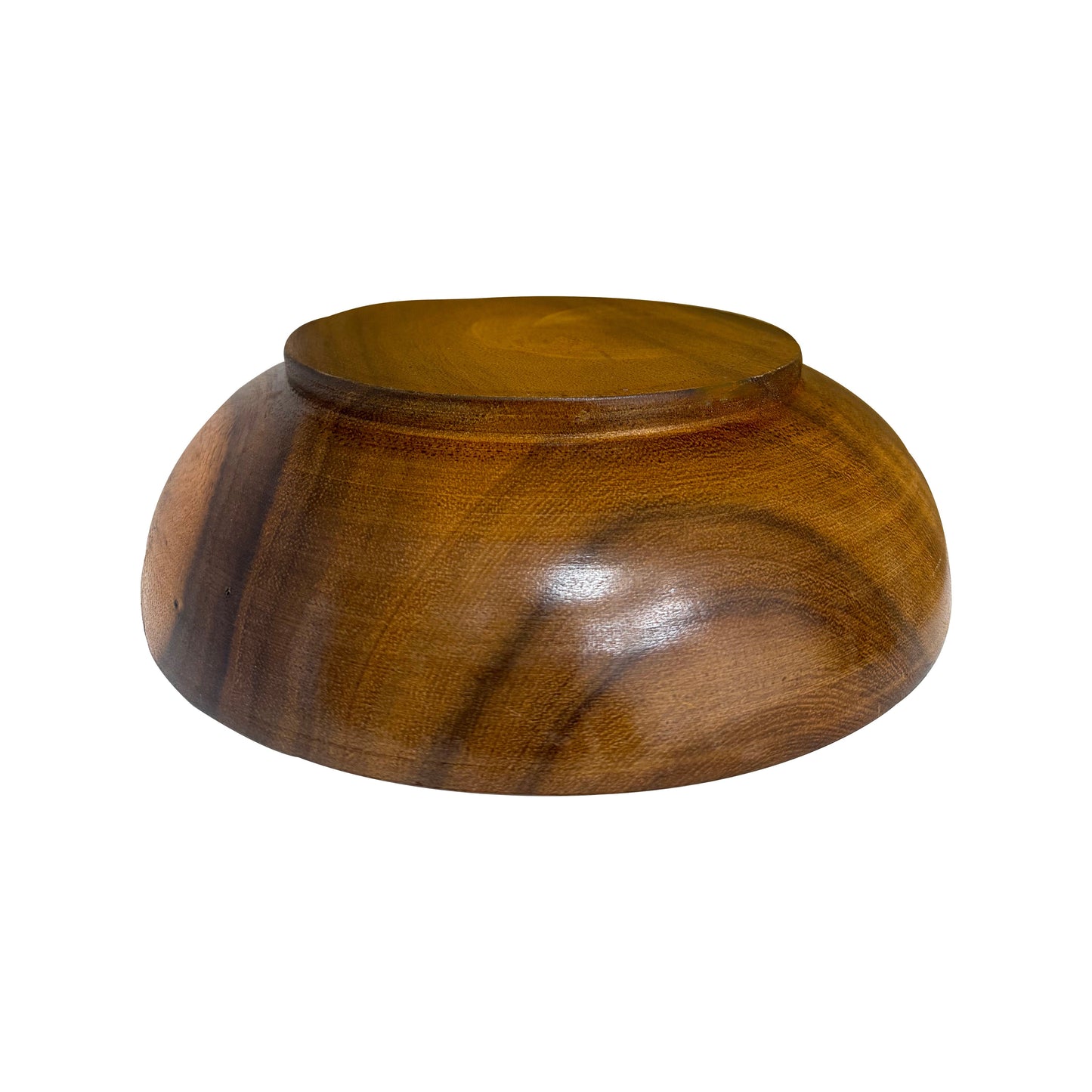Handcrafted Wooden Bowl – Natural Finish, Perfect for Serving & Décor