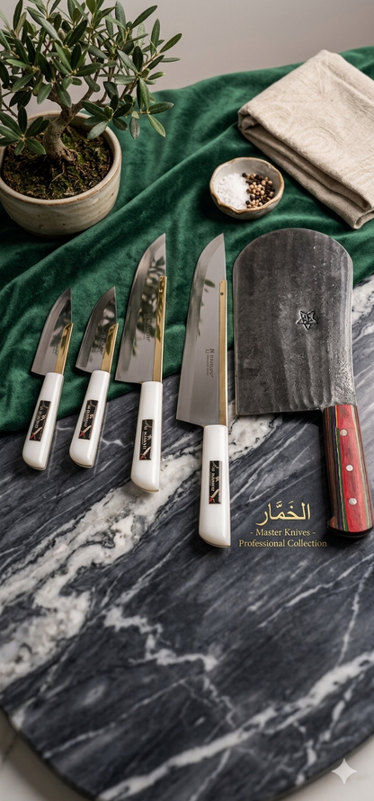 Premium Stainless Steel Kitchen Knife Set.