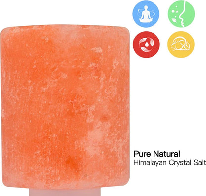 Himalayan Salt Wall Glass Night Lamp ✨